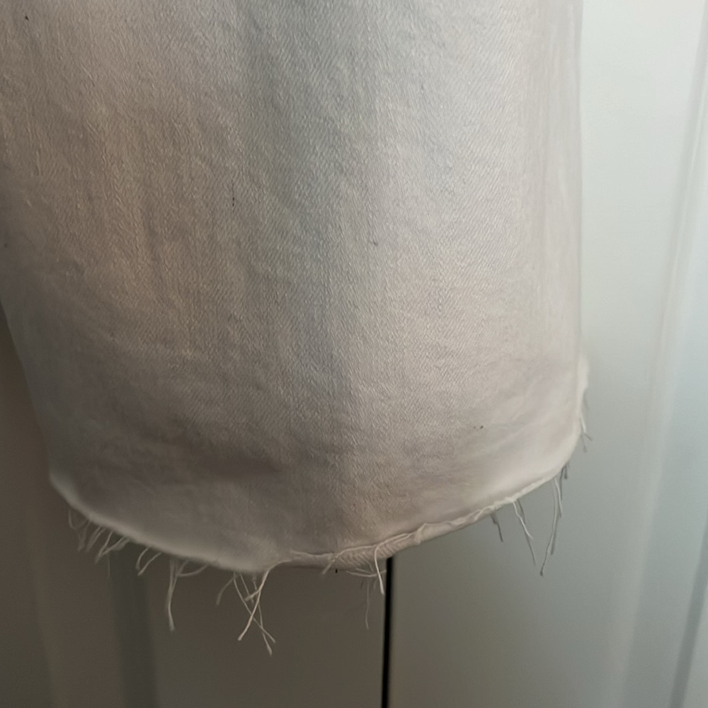 Mango Wide Leg Flare Jeans in White - Picture 6 of 6